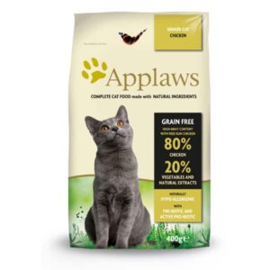 APPLAWS Senior Katzenfutter getreidefreies Trockenfutter 400g 1