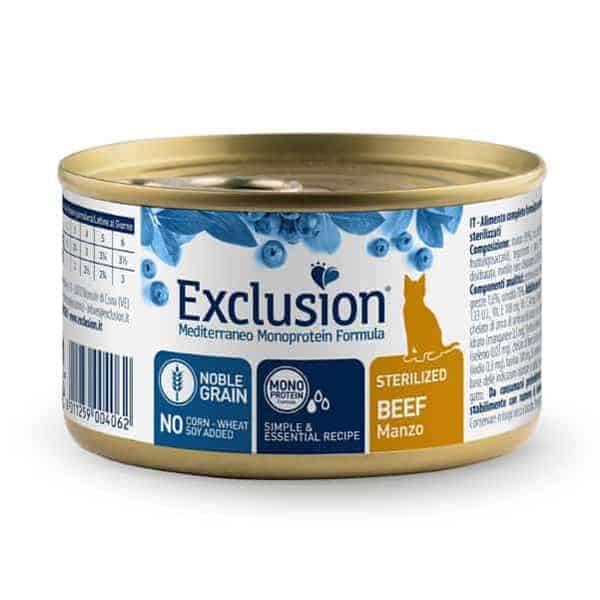Exclusion Cat Sterilized 85g Nassfutter